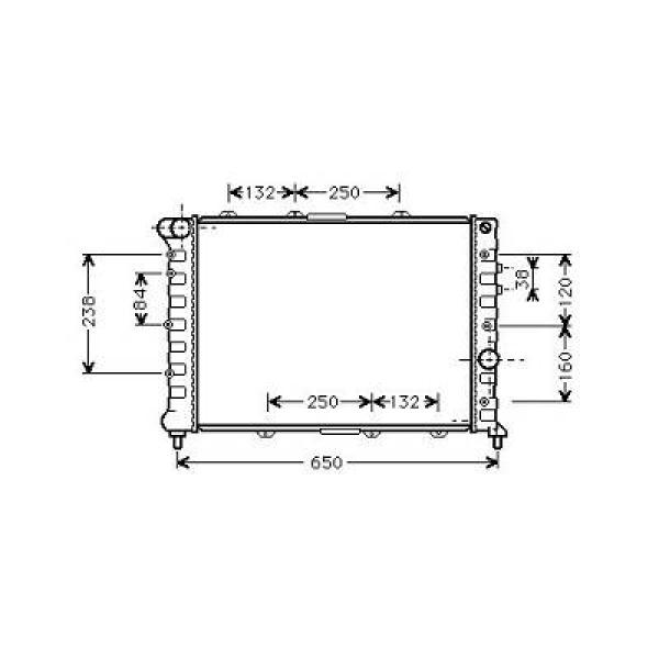 Diederichs Radiateur DCM1347