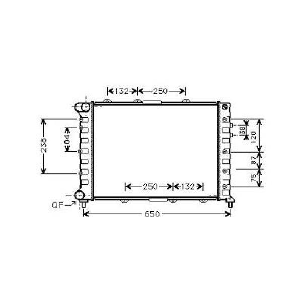 Diederichs Radiateur DCM1359