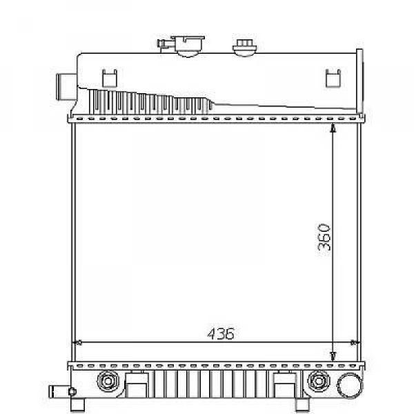 Diederichs Radiateur DCM2345
