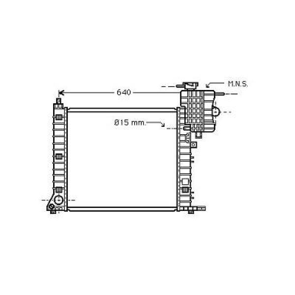 Diederichs Radiateur DCM2380