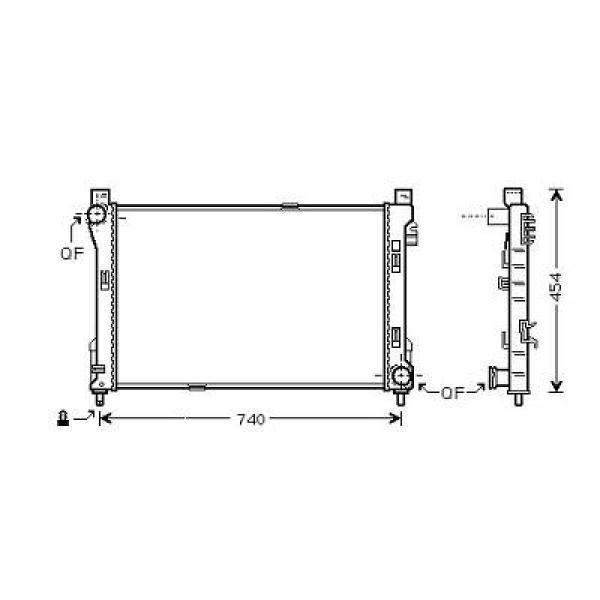 Diederichs Radiateur DCM2388