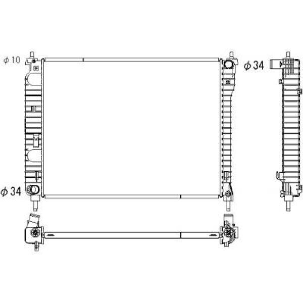 Diederichs Radiateur DCM2677