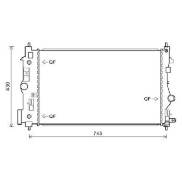 Diederichs Radiateur DCM2703