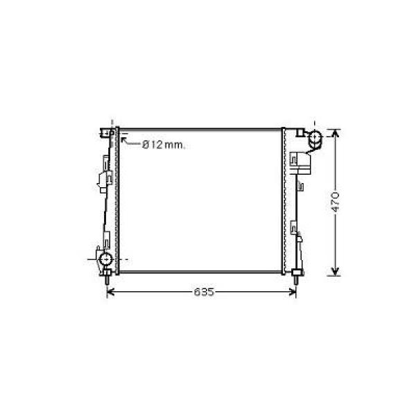 Diederichs Radiateur DCM2953