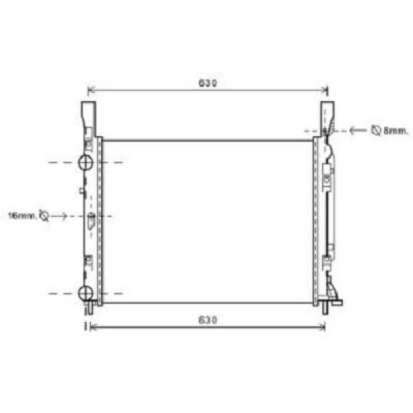 Diederichs Radiateur DCM2958