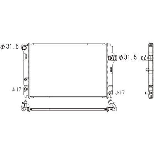 Diederichs Radiateur DCM3351