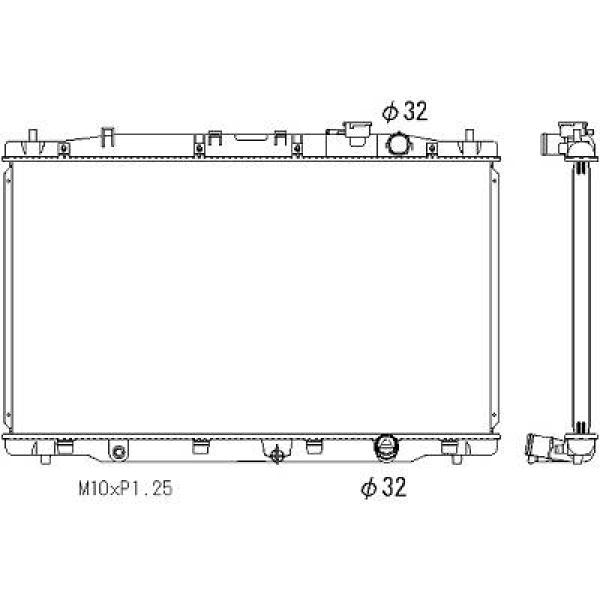 Diederichs Radiateur DCM3891