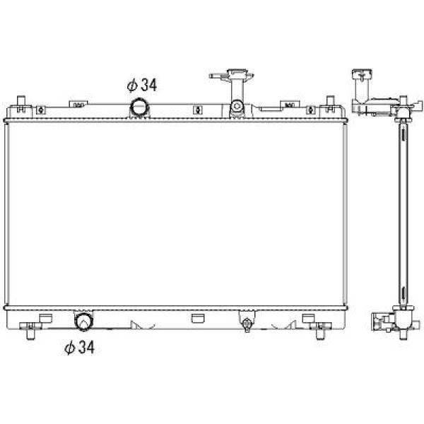 Diederichs Radiateur DCM3911