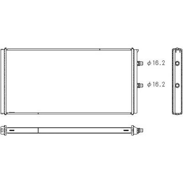 Diederichs Radiateur DCM3946