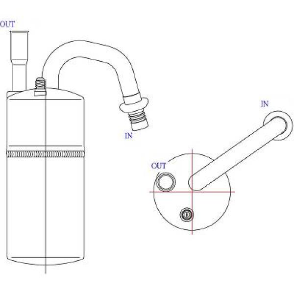 Diederichs Airco droger/filter DCT1098