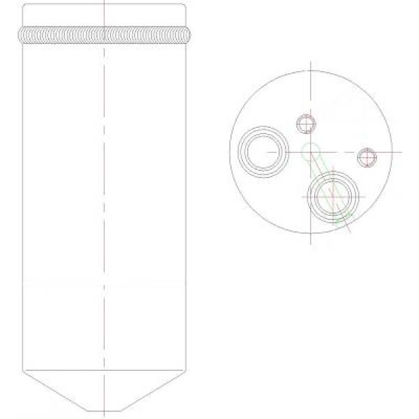 Diederichs Airco droger/filter DCT1275