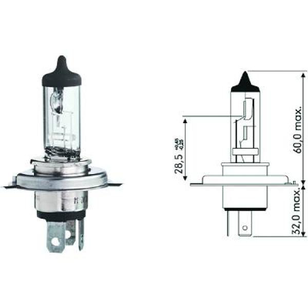 Diederichs Gloeilamp, mistlamp LID10010