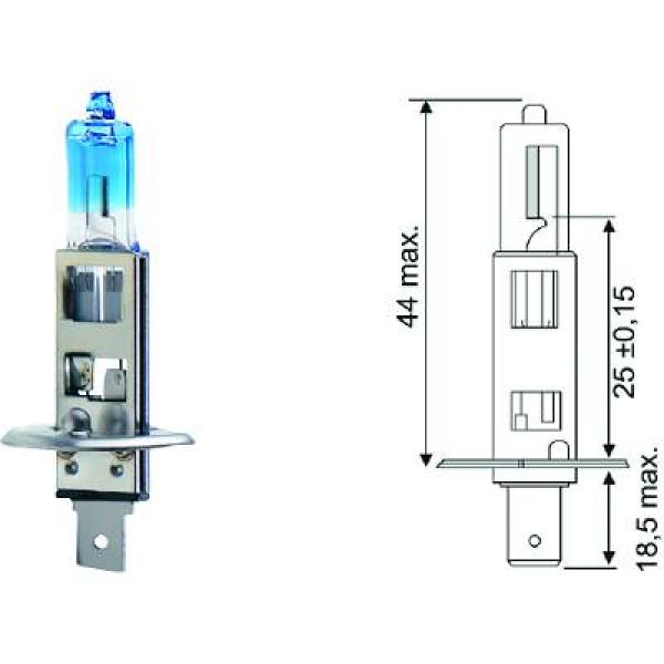 Diederichs Gloeilamp, bochtenlicht LID10014