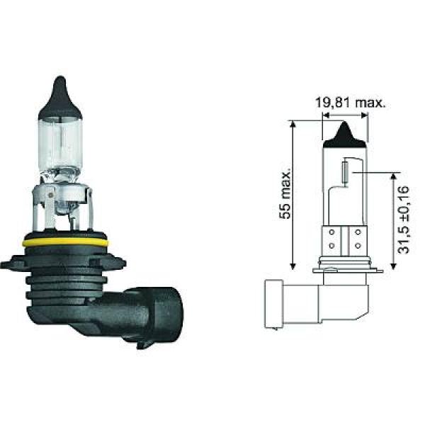 Diederichs Gloeilamp, mistlamp LID10030