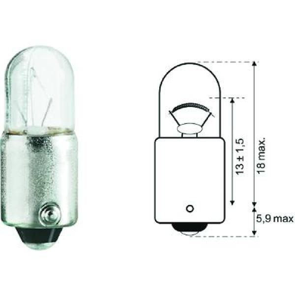 Diederichs Gloeilamp, parkeer-/breedtelicht LID10074