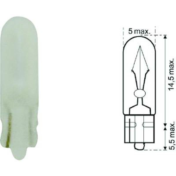 Diederichs Gloeilamp, veiligheidsgordelindicatie LID10086