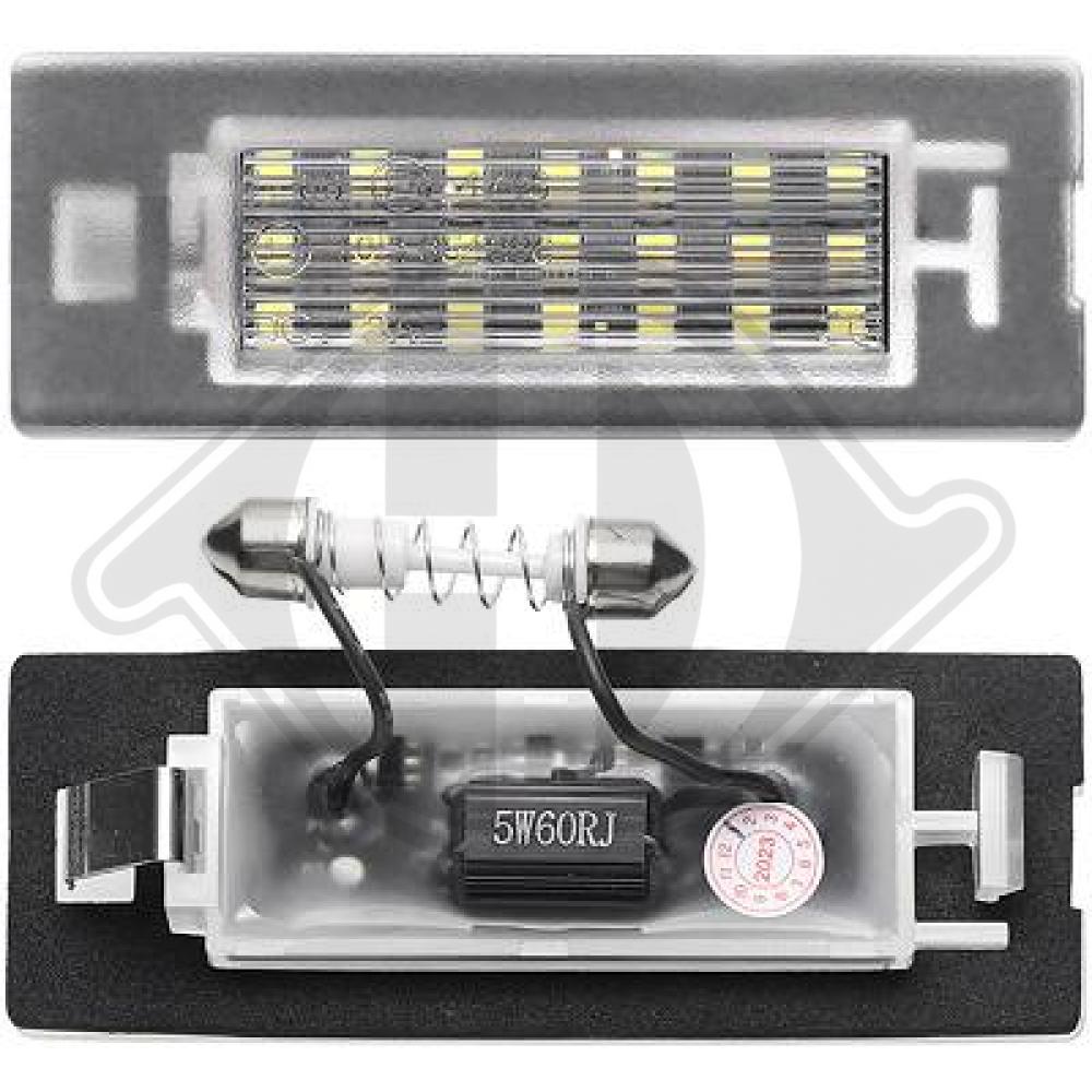 Diederichs Kentekenlamp LID10435