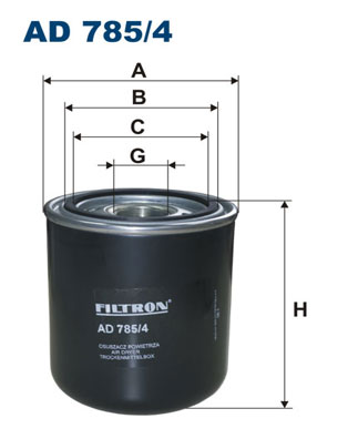 Filtron Luchtdroger (remsysteem) AD 785/4