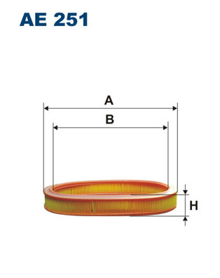 Filtron Luchtfilter AE 251