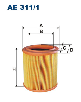 Filtron Luchtfilter AE 311/1