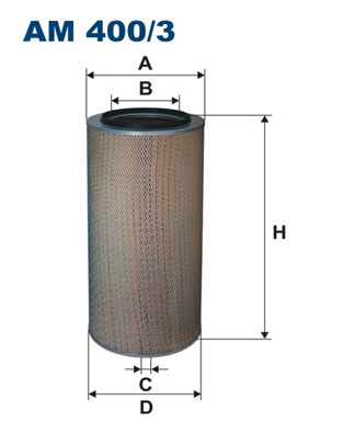 Filtron Luchtfilter AM 400/3