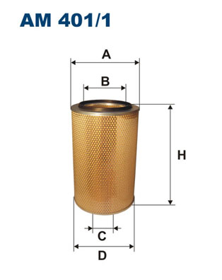 Filtron Luchtfilter AM 401/1