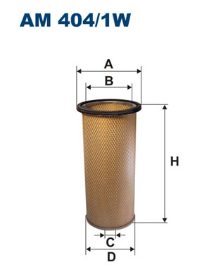 Filtron Oliefilter AM 404/1W