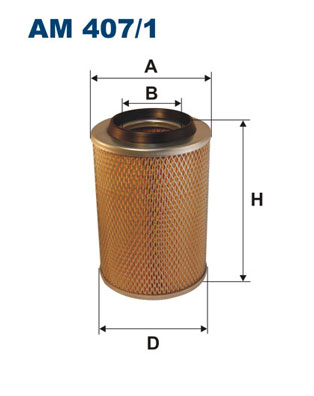 Filtron Luchtfilter AM 407/1