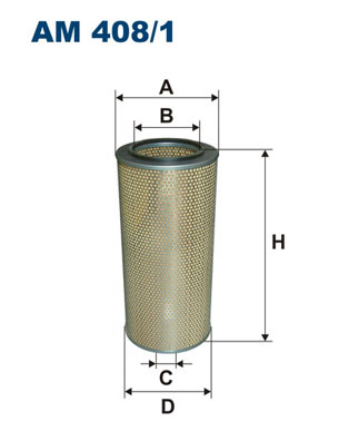 Filtron Luchtfilter AM 408/1