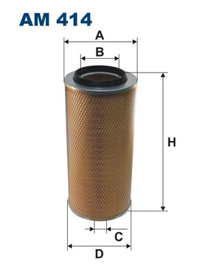 Filtron Luchtfilter AM 414
