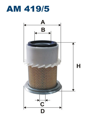 Filtron Luchtfilter AM 419/5