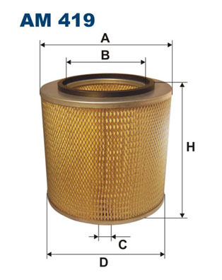 Filtron Luchtfilter AM 419