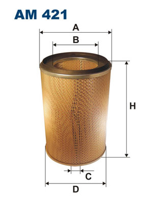 Filtron Luchtfilter AM 421