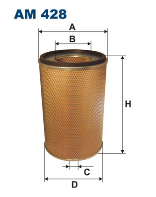 Filtron Luchtfilter AM 428