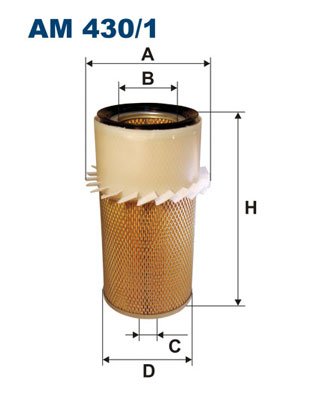 Filtron Luchtfilter AM 430/1