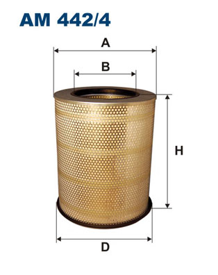 Filtron Luchtfilter AM 442/4