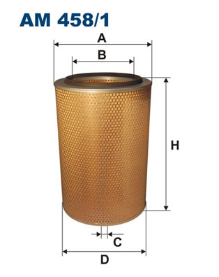 Filtron Luchtfilter AM 458/1