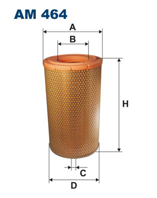 Filtron Luchtfilter AM 464