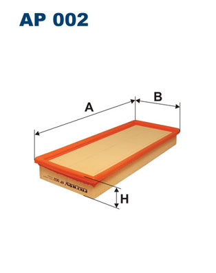 Filtron Luchtfilter AP 002