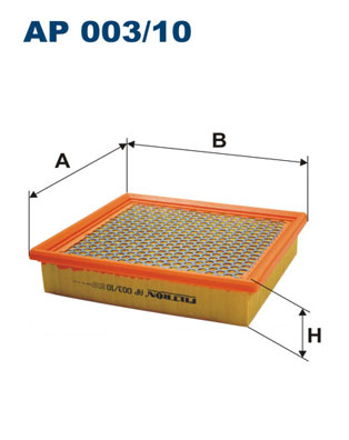Filtron Luchtfilter AP 003/10