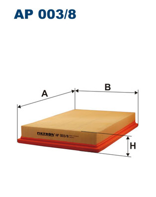 Filtron Luchtfilter AP 003/8