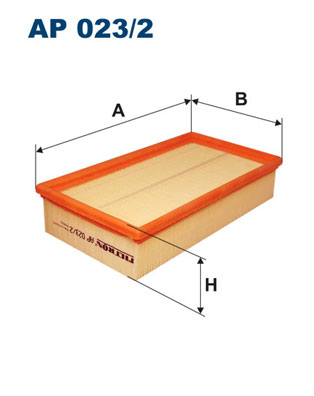 Filtron Luchtfilter AP 023/2