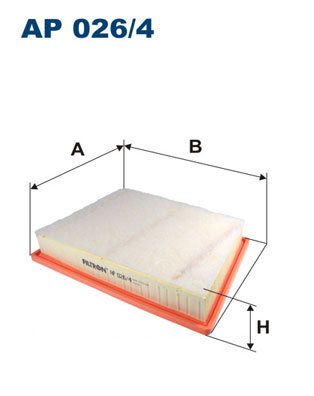 Filtron Luchtfilter AP 026/4