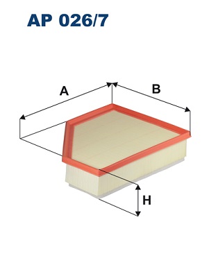 Filtron Luchtfilter AP 026/7