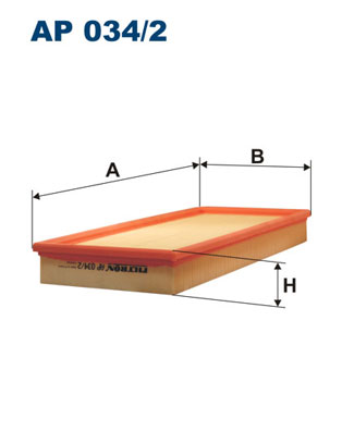 Filtron Luchtfilter AP 034/2