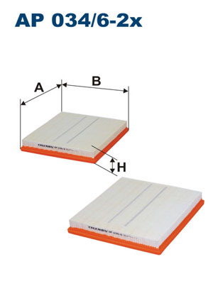 Filtron Luchtfilter AP 034/6-2x
