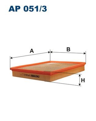 Filtron Luchtfilter AP 051/3
