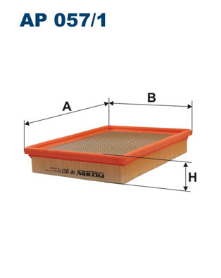 Filtron Luchtfilter AP 057/1