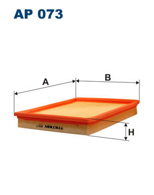 Filtron Luchtfilter AP 073