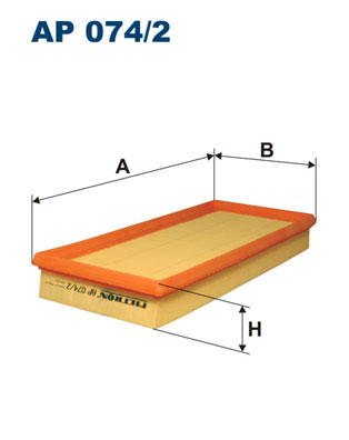 Filtron Luchtfilter AP 074/2